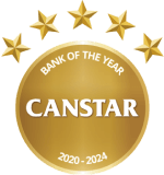 2020-2024 Canstar Bank of the year