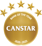 2020-2025 Canstar Bank of the year