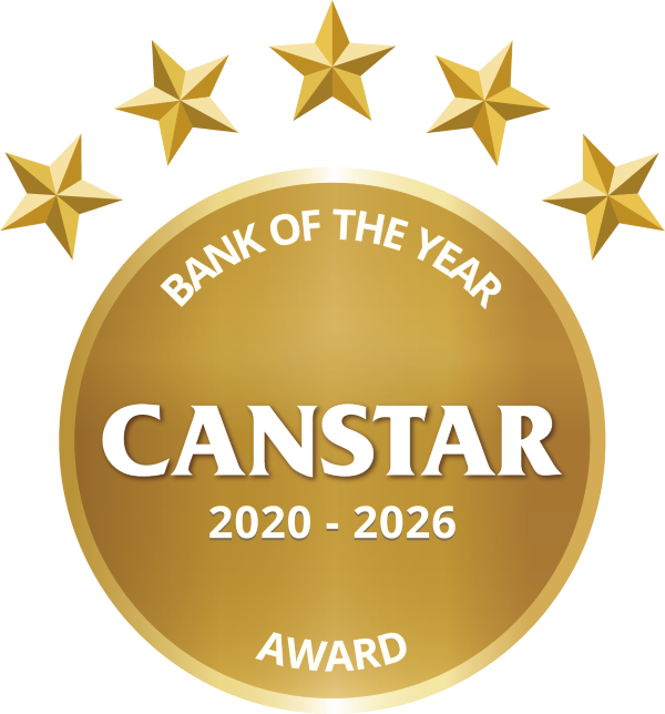 2020-2026 Canstar Bank of the year