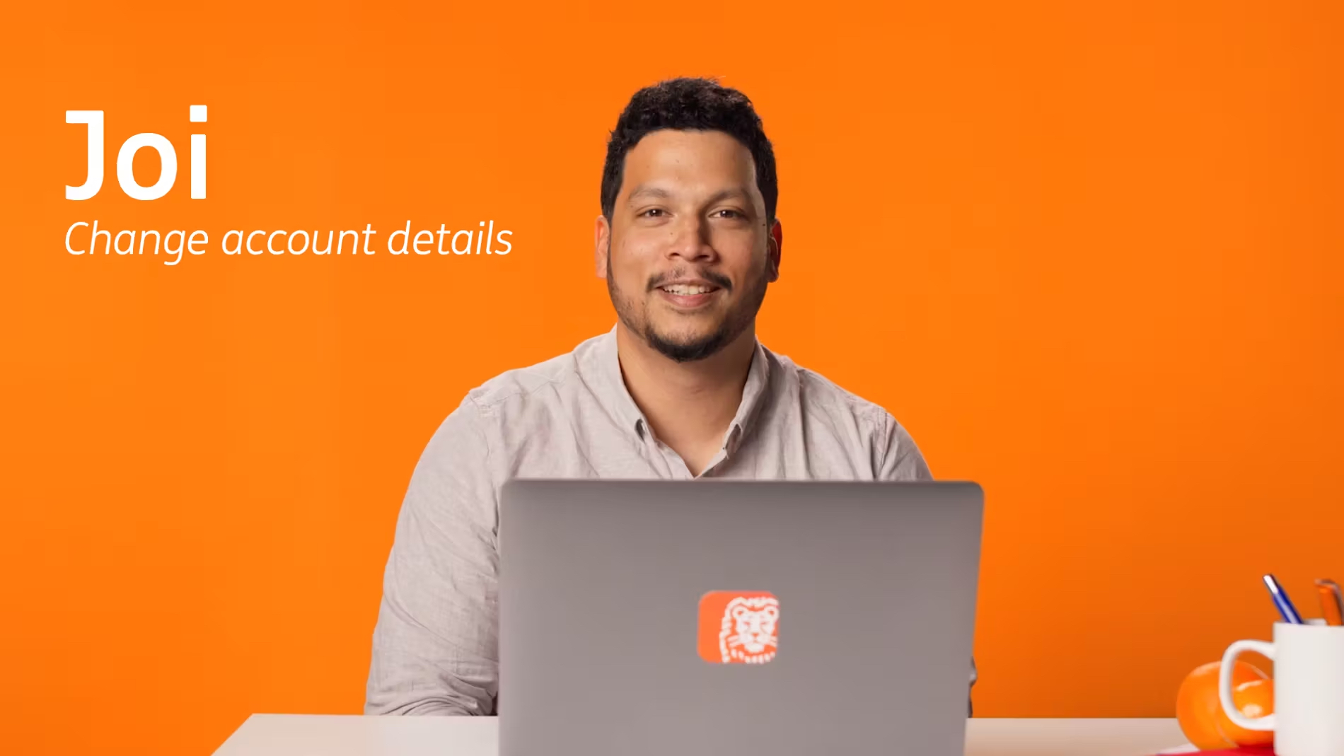 How can I view or update my details? ING Help Hub